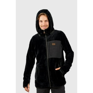 Chaqueta Shaggy Waves Negro Hombre Falcone