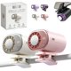 thumbnail image 1 of Ventilador clip coche pantalla LED 16°C semi enfriamiento USB recargable 360° 199 velocidades, 1 of 8