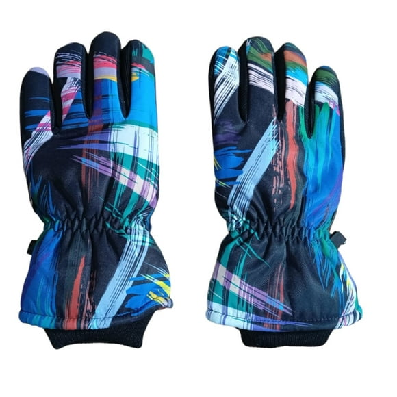 Guantes Térmicos Invierno Para La Nieve, Unisex, Talla L Multicolor_3