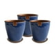 thumbnail image 1 of Set de 3 Maceta Zafiro 17cm Azul Condesa y sus platos, 1 of 3