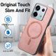 thumbnail image 3 of Magnetic Slim Case for Xiaomi Redmi Note 13 Pro 5G with Camera Guard & Anti-Scratch Back Pink, 3 of 6