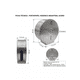 thumbnail image 3 of Dispensador papel Higiénico Industrial Acero, 3 of 3
