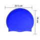 thumbnail image 3 of Gorro de natación para cabello largo - Gorros de natación de silicona para niñas, niños y adultos (paquete de 2), 3 of 8