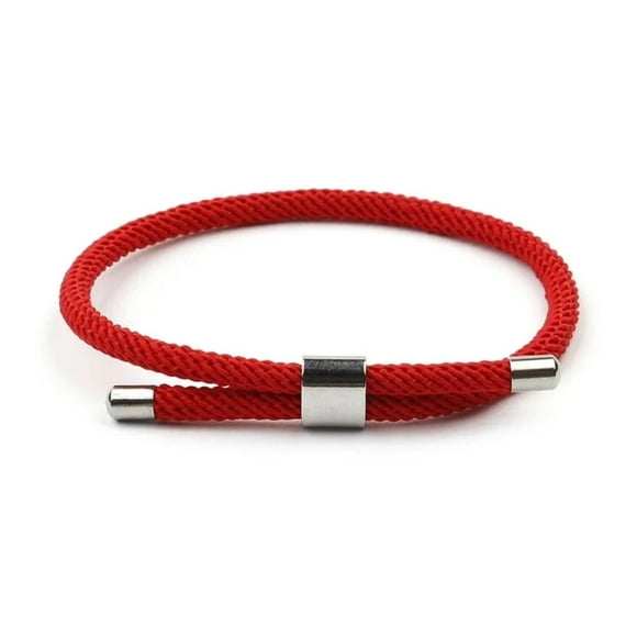 Pulsera Roja Protección Amuleto Ajustable Unisex