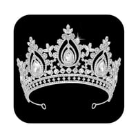 Xusx111 - Corona De La Reina Para Las Mujeres, Tiara De Boda Para La Novia, Tiara De La Princesa, Diadema De La Corona Del Pageant, Para La Boda Del Baile De Cumpleaños