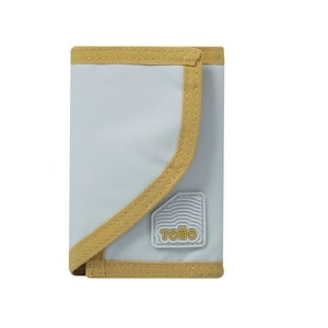 Totto - Billetera Contrast Dom Gris/Amarillo