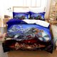 thumbnail image 2 of 3D Printed Judas Priest Bedding Set Boys Girls Twin Queen Size Duvet Cover Pillowcase Bed Boys Adult Fashion Home Textileextile, 2 of 5