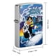 thumbnail image 2 of Static Shock-theme Copper Metal Lighter Shell, Premium Replacement Refillable Lighter Case with Durable Metal Construction, Compatible with Zippo and Most Standard Lighter Models, 2 of 6