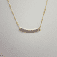 thumbnail image 2 of Collar oro amarillo italiano18k con brillantes swarovski, 2 of 3