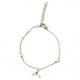 thumbnail image 1 of Pulsera de Cola de Ballena con Circones de Plata 925, 1 of 2