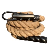 Magideal - Cuerda De Escalada Para Gimnasio, Ideal Para Entrenamiento Físico Y Ejercicios. Fabricada En Yute, Con Gancho De Hierro De Fácil Sujeción. Apta Para G 45 M