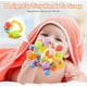 thumbnail image 4 of Juguete Sonajero Mordedor Estimulante Para Bebes celeste, 4 of 5