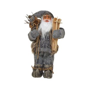 Bothyi - Figura De Papá Noel Para Navidad, Manualidades, Muñeco De Papá Noel Para Ventana, Hogar, Altura 30 Cm