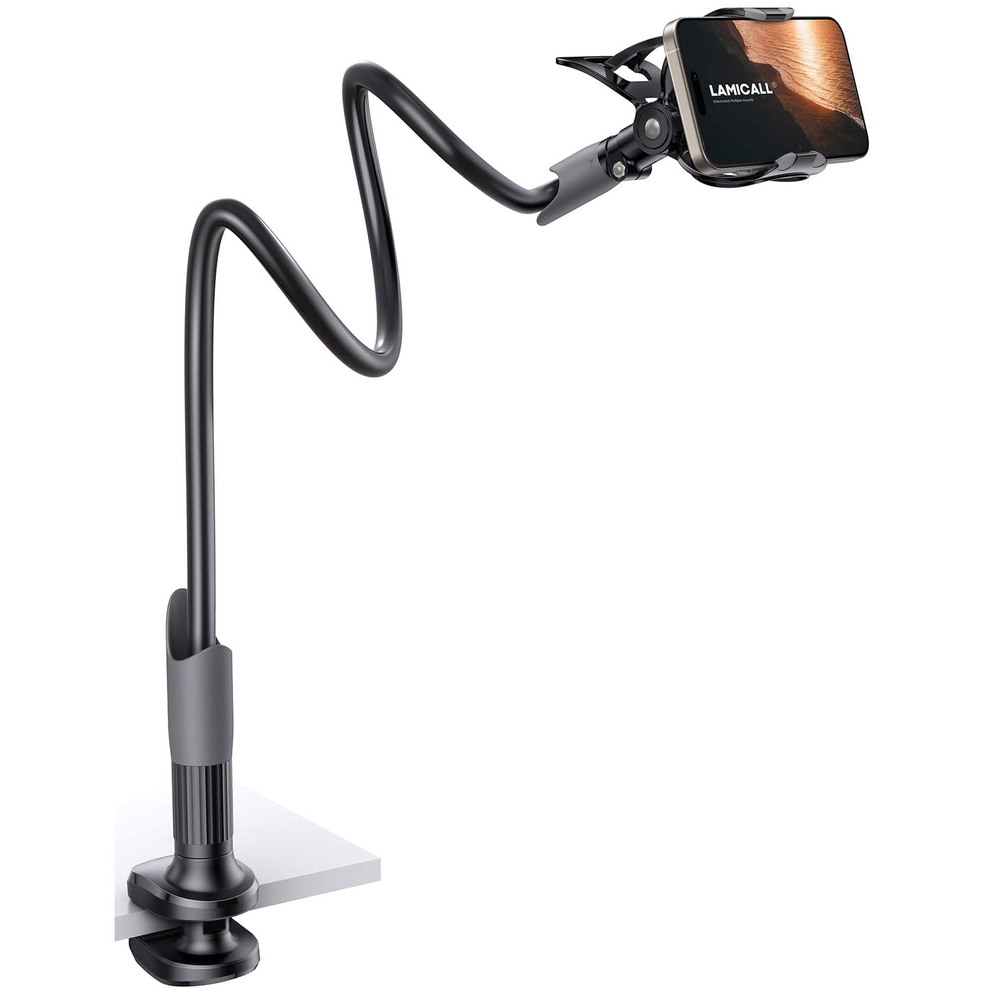 Soporte Flexible Para Celular Lamicall Ls05 Con Abrazadera De 85 Cm