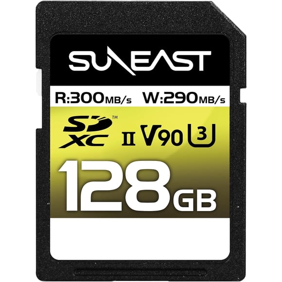 Tarjeta de memoria SUNEAST Ultimate PRO V90 128 GB UHS-II