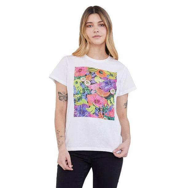Polera Mujer Fun Regular Blanco Corona