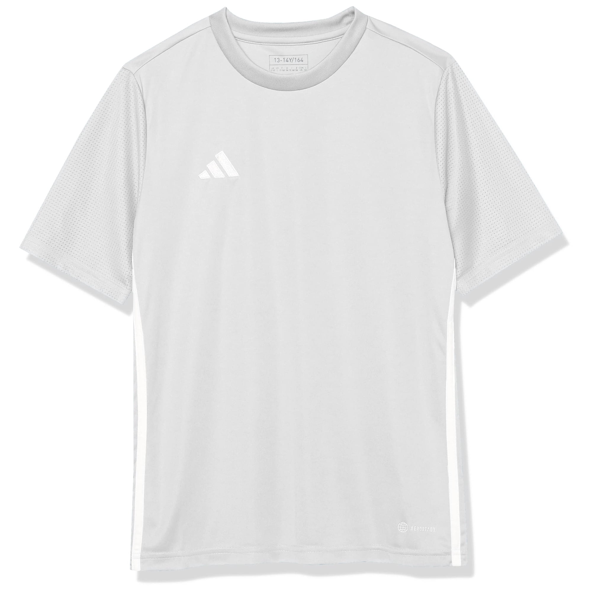 Camiseta Adidas Tabela 23, Unisex, Para Niños, Color Gris Claro/blanco