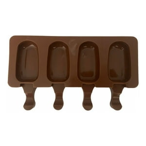 Genérico - Moldes De Silicona Para Helados Molde Paletas Helado Mini