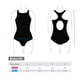 thumbnail image 4 of Traje de baño básico de niña negro Talla 8, 4 of 4