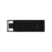 Kingston - Pendrive Datatraveler 70 256Gb Usb-C Tapa Incluida Windows/Mac