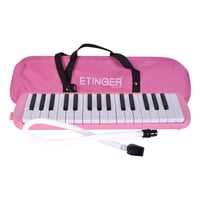 Melodica 32 Notas Rosada Con Funda Ern-320Ro Etinger