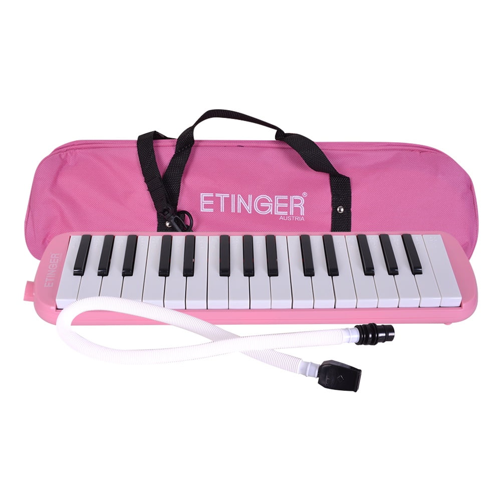Melodica 32 Notas Rosada Con Funda Ern-320ro Etinger