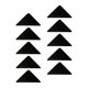 thumbnail image 4 of 10 Uds. Alfombrilla Antideslizante Portátil Con Agarre Para Alfombra, Alfombrilla Para área De Granja, Alfombras Triangulares, 4 of 5