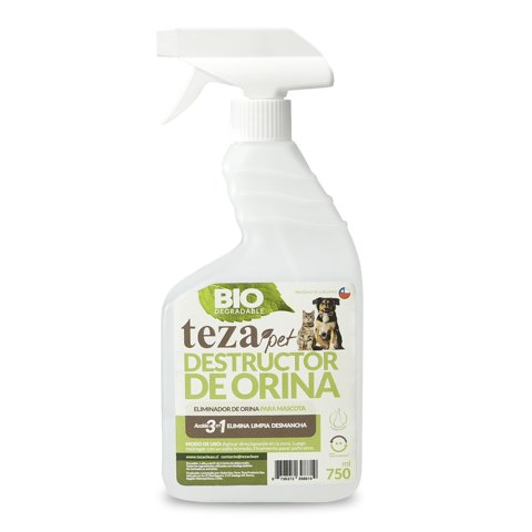 Teza Pet - Eliminador De Orina Biodegradable 750Ml