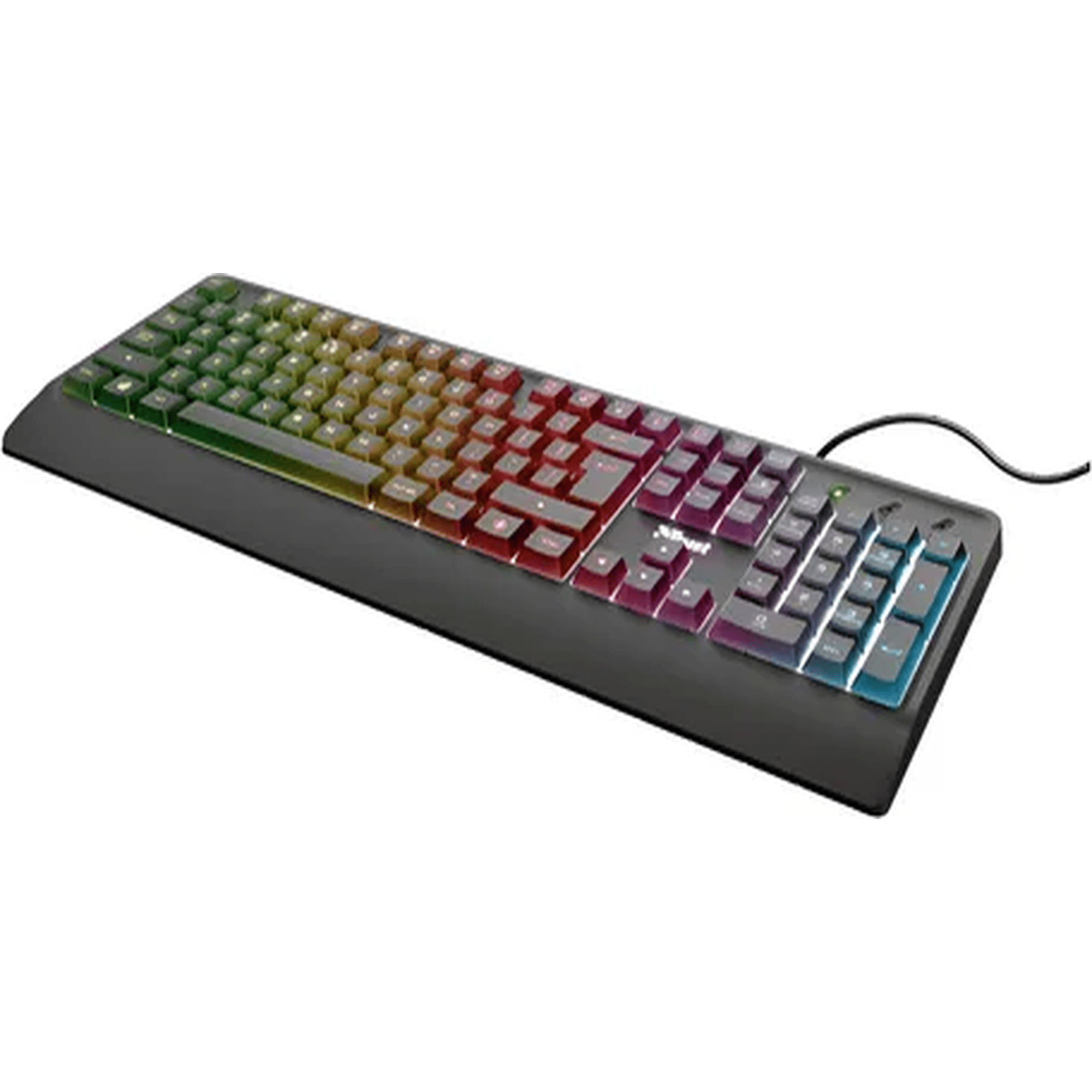 Genérico - Teclado Gamer Trust Ziva Led
