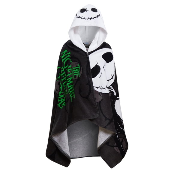 Poncho De Toalla Con Capucha The Nightmare Before Christmas