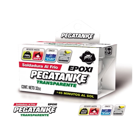 Pegatanke Epoxi Transparente