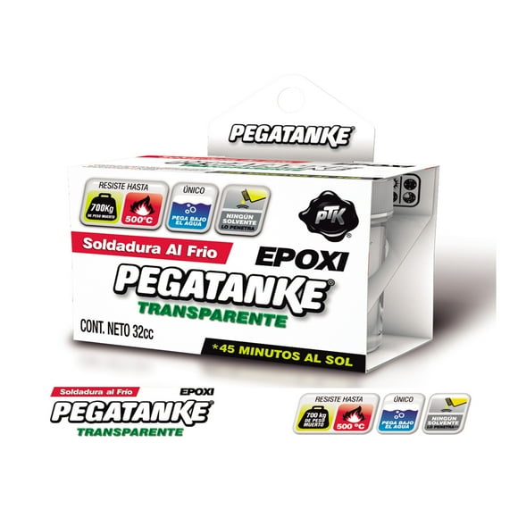 Pegatanke Epoxi Transparente
