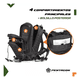 thumbnail image 2 of Mochila táctica militar impermeable color negro, 2 of 3