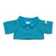 thumbnail image 2 of Polera Build A Bear manga larga azul tipo waffle, 2 of 2