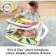 thumbnail image 3 of Silla Portátil para Bebé Fisher-Price Patea y Juega Mono Morado, 3 of 7
