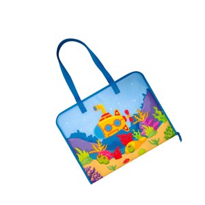 Bothyi - Bolsa De Mano Con Ilustraciones De Varias Capas, Cartera De Arte Única Para Manualidades Y Manualidades Para Niños