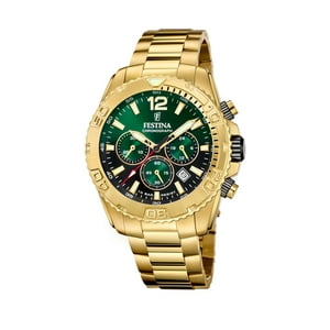 Reloj F20684/3 Festina Verde Hombre Timeless Chronograph