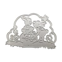 Magideal - Troqueles De Corte De Pascua, Fabricación De Suministros Plantilla De Grabación En Relieve Troqueles Decorativos Creativos Portátiles Para Decoración