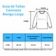 thumbnail image 3 of Camiseta Polar Manga Larga Primera Capa Mujer polera Blanco y Negro M, 3 of 6
