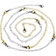 thumbnail image 2 of Juego de 8 extensores de collar y pulsera de acero inoxidable, 4 longitudes diferentes: 6 pulgadas, 4 pulgadas, 3 pulgadas y 2 pulgadas., 2 of 8