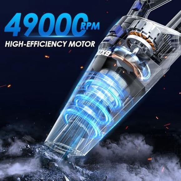 Aspiradora Manual GXZSK LT143 15000 Pa Inalámbrica HEPA 520 ml