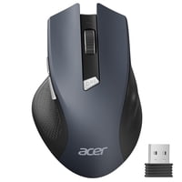 Ratón Inalámbrico Acer 2.4Ghz 1600 Dpi Para Portátil, Pc, Escritorio