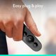 thumbnail image 2 of Control de Presentación Logitech R500s Bluetooth USB con Láser, 20 m, 2 of 3
