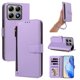 thumbnail image 1 of Funda con Billetera para [Xiaomi 14T Pro] con Bolsillo Zipper y Tarjetero Morado claro, 1 of 6