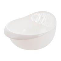 Magideal - Colador De Tazón De Arroz, Colador De Drenaje De Pasta, Versátil Para Verduras, Frutas Y Frijoles, Utensilios De Cocina, Colador De Lavadora De Arroz,