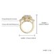 thumbnail image 4 of Anillos de Lujo de Moda para Hombre con Estilo Punk de Rapero, Chapados en Oro de 14K, Brillantes, Grandes, con Acabado Helado, de Compromiso, Hip Hop, de Circonia Cúbica, Anillos para Hombre, 4 of 9