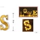 thumbnail image 3 of Letras Led Decorativas De 22cm Cumpleaños, Aniversario Letra "S", 3 of 3