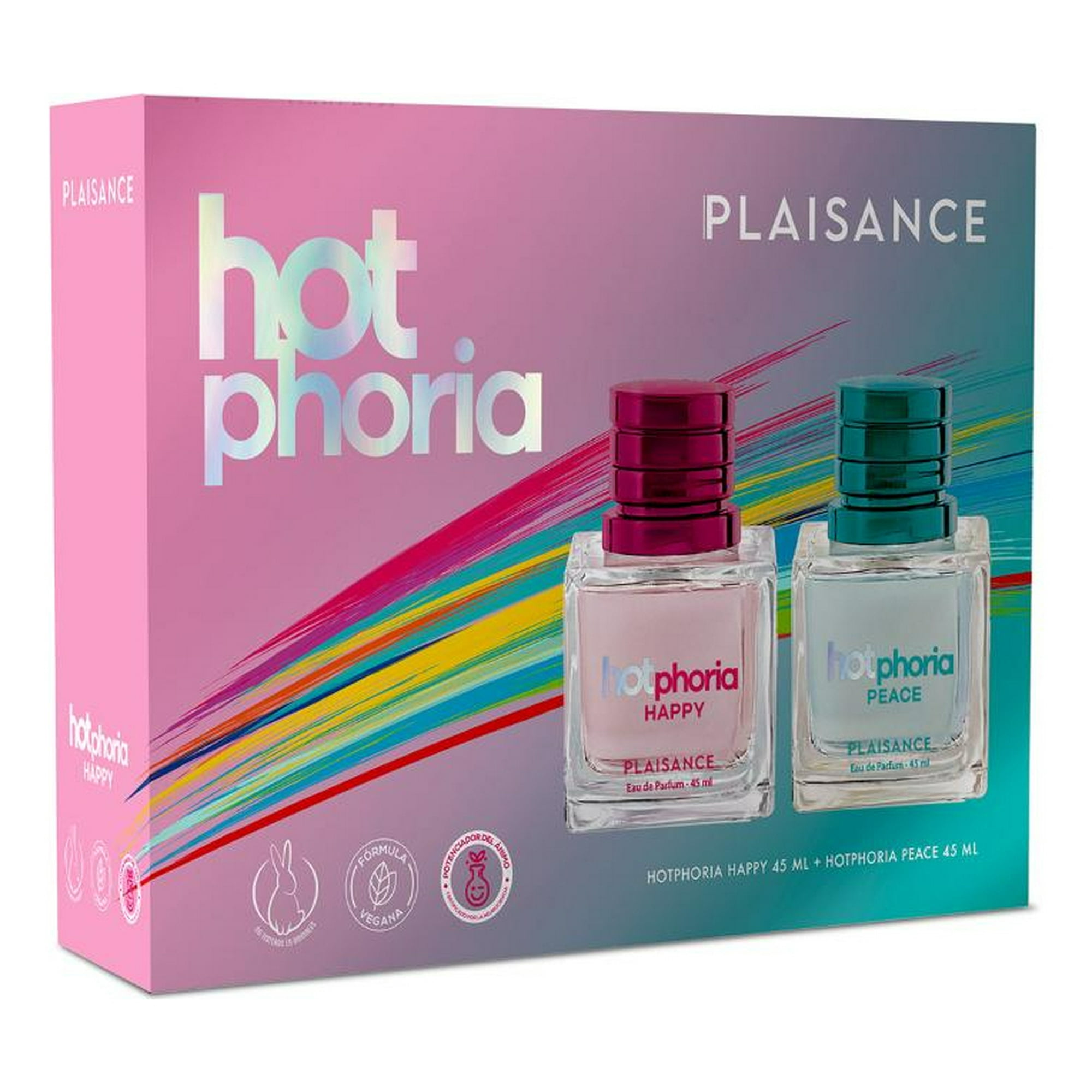 Set Perfume Mujer Hothporia Peace Y Happhy Edp 100 ml Plaisance