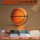 thumbnail image 5 of Balón De Baloncesto Talla 7 75 Cm Silencioso Suave De Espuma, 5 of 6