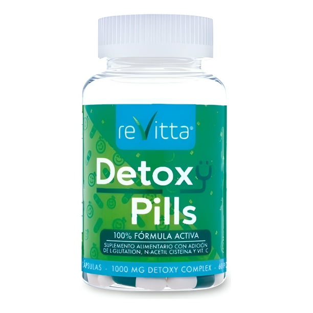 Complejo Detox Y Antioxidante Detoxy Pills 120 Cápsulas | Lider